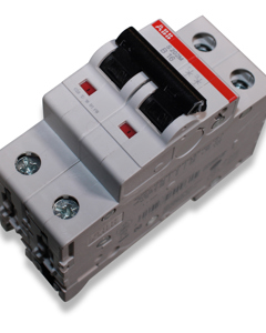 Circuit breaker S202M 2-pole B16A 10KA
